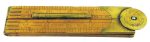 Rabone #1120 Boxwood Rule With Built In Level, 12" 4 Fold.
