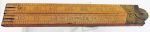 Sybren Holland 12" Boxwood 4 Fold Rule, Nice.
