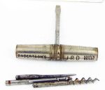 Robertson Jrd Scoth Whisky Brass Case Pocket Tool Kit.