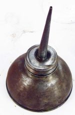 Oil Can, 3 1/2" Round X 5 1/4"H.