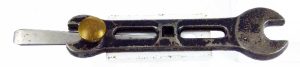 Very Unusual Combination Tool, Not Marked, Wrench Part Is 4 1/2" Long With Double End Screwdriver.