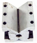 Heavy Duty 3" X 3" V Block, Maker Worn F, Heavy.
