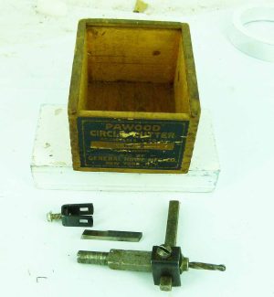 Pawood Circle Cutter #2 Iob.