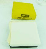 H & R No Lint Ribbed Watch Paper #53-054 1000 Sheets, 4 1/4 X 4 1/4".