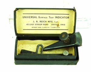 J R Reich Mfg Usa Universal Surface Test Indicator, In The Box.