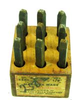 Millers Falls Usa 1/8" Number Set.
