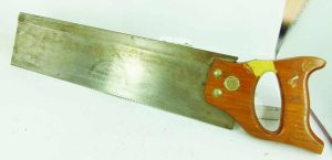 Pennsylvania Saw Co #78 16" Back Saw, Full Engravings, Little Used, 12 Tpi.