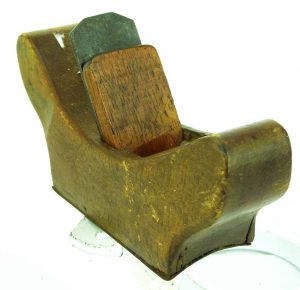Vintage Curved Bottom Wood Plane 6 1/2" Long With 1 1/2" Wide Cutter.