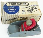Craftsman Usa Miniature Model Makers Plane Iob.