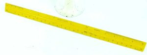 Timber Triangle Rule, 3/32, 3/16, 1/8, 1/4, 1/23/8, 3/4, 1, 1 1/2" Rule.