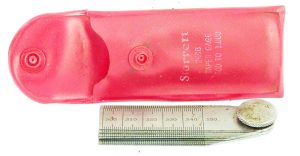 Starrett #269B Metric Taper Gage .500 - 1.00 In Original Package.
