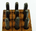 Usa 1/8" Number Set.