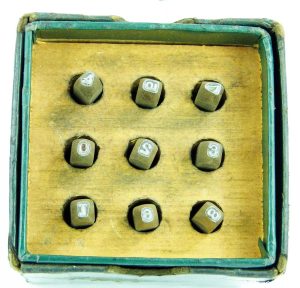 Usa 3/32 Number Set
