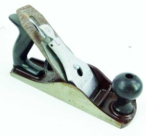 Stanley No12-204 Smoothing Plane, Black Resin Tote And Knob.