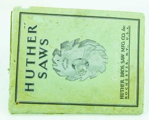 Huther Saws, 120Pgs, 1941 Dated.