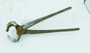 Usa Marked Blacksmith Pincers 12".