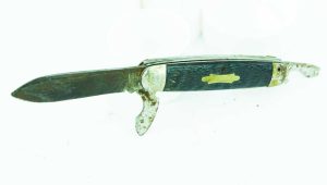 Kutmasterl Usa 2 Blade Pocket Knife, 3" Edge.