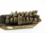 Germany 1/4" letter set