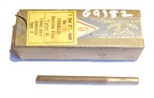 Grobert Swiss 2 1/8" parallel machine files