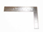 S & Co 6" steel square