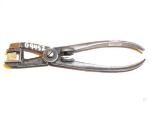 Vintage 8" button hole pliers
