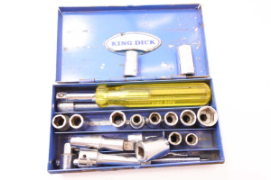 King Dick, Vbm, 1/4" Dr Assorted Sockets