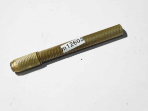 Small brass fine pin vice