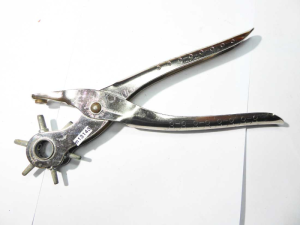 General England #72 leather punch pliers little used