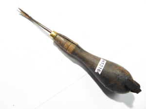 Vintage leather shave, could use a new handle, 2MM this one is a gem