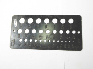 Hour USA imperial drill gauge