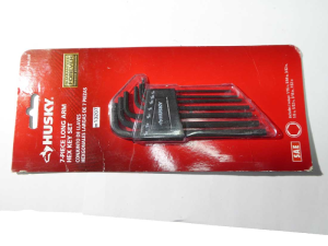 Husky 7pc long arm hex key set iob, AF