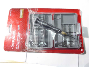 Husky 15pc precision screwdriver set iob, 3 bits from original set missing