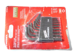 Husky 10pc SAE short arm hex key set iob