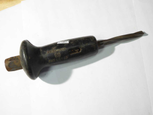 Raw plus N020 punch with drill bit end