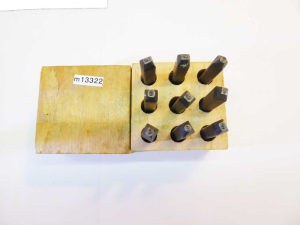 Young USA 1/8" number set iob