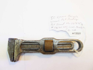 J.C.Speirs Wrench pat pending but issued 26/3/2895, 5" long