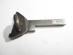 Angle gauge no maker marked 15,22,33 and 45 deg, 3 1/2" long and 1/2" sq