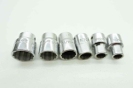 Sidchrome AF Sockets, 7/8",3/4",11/16",9/16",7/16",3/8", Fine