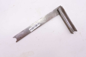 Vintage miniature steel square, 3 1/2" long, bar slight bend