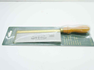 E Garlick & Sons 8" gents brass back saw