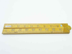Rabone #1162 metric imperial boxwood rule, as new but slight bow