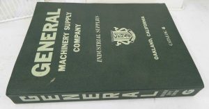General Machinery Supply Co Catalog G, dated 1973, 486pages, industial supplies, little used.