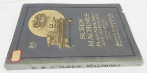 Brown & Sharpe Screw Machines VQ117
