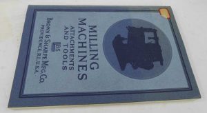 Brown & Sharpe Milling Machines attachments and Tools VQ155