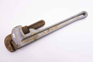 Ridgid 814 USA aluminum stilsons, 14" long