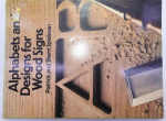 Alphabets & Designs for wood signs by Patrick Spielman V12788