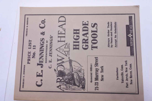 C.E.Jennings #13 Tool Catalog reprint V3021
