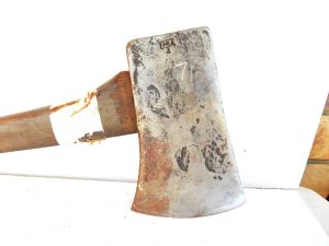 Vintage Usa Axe, Maker Worn, Great Handle, Ready To Use.
