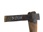 Mortice axe with part maker,  10 1/2" some pitting