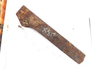 Lynbrook mortice axe, 13 1/2" pitted